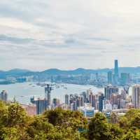 雙腳代替纜車：登太平山頂、爬『西高山』，一路看盡香港風光～