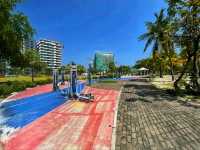 🌴Urban Serenity by the Sea – Explore Hulhumalé Central Park, Maldives