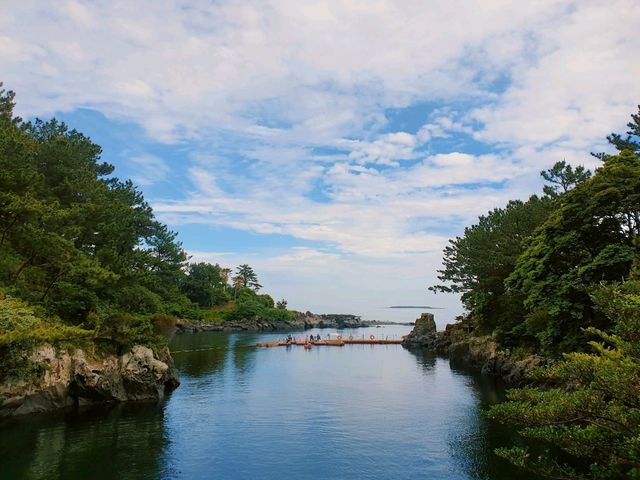 민물과 바다가 만나는 곳! 📍쇠소깍 민물과 바다가 만나는 곳! 📍쇠소깍