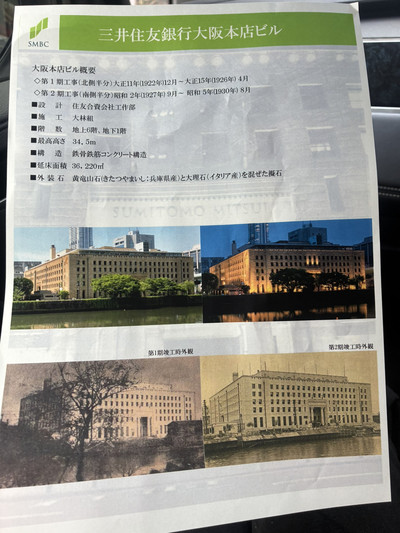 手形交換所発祥の地「三井住友銀行大阪本店ビル」 | Trip.com 大阪
