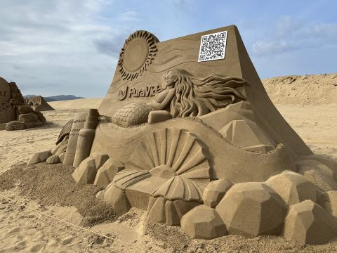 福隆サンドアートフェスティバル｜同僚と一緒にビーチへ逃避行した夏の