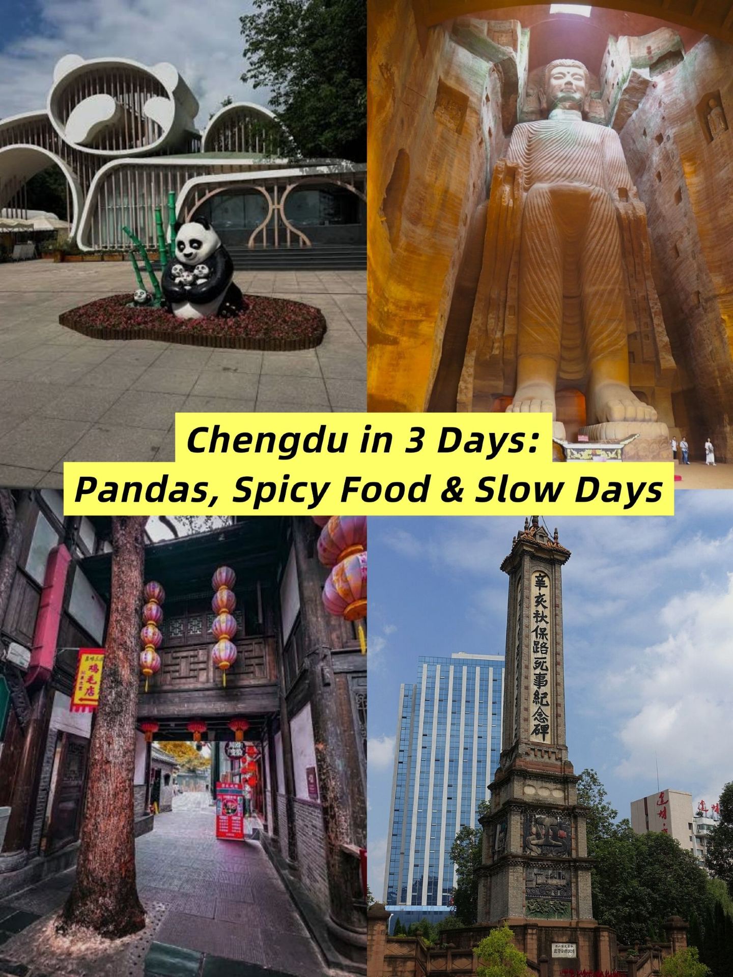 Chengdu in 3 Days: Pandas, Spicy Food & Slow Days