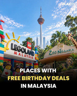 Your birthday month is basically a reason to go out and explore Malaysia. 🎂🇲🇾