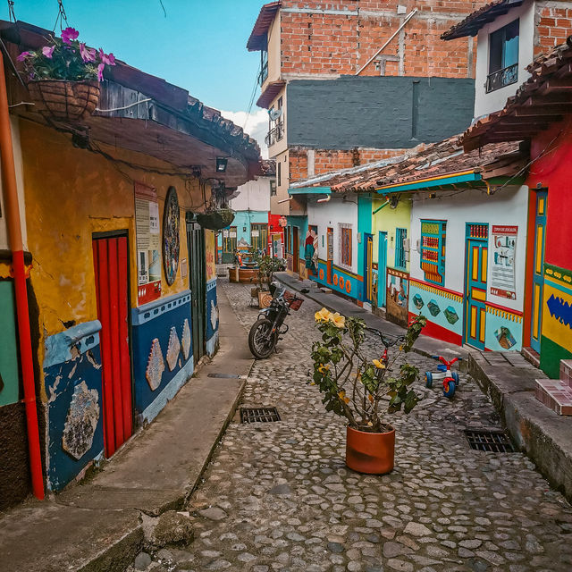 Colombia's most colorful town Guatape