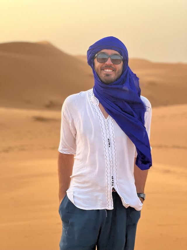Hope the camel was having as much fun as me