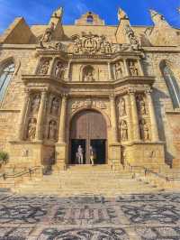 Gothic church in Montblanc, Spain