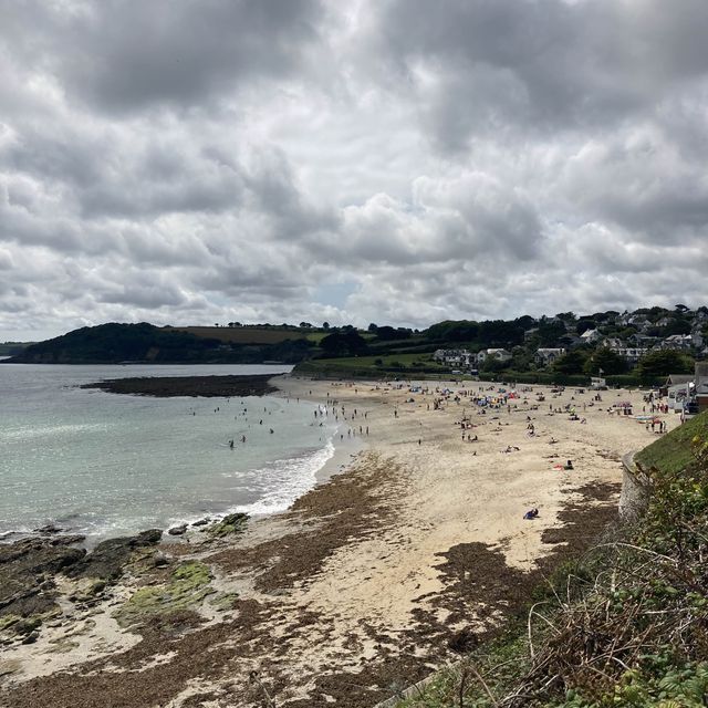 Falmouth seafront promenade 