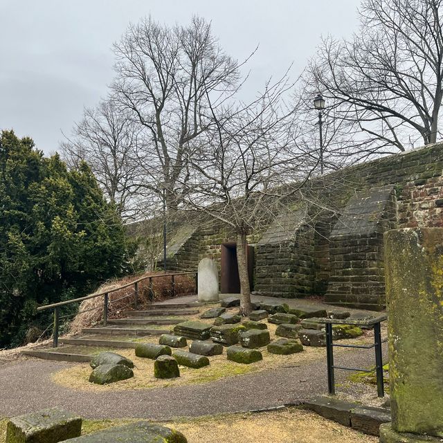 Roman Gardens in Chester 