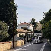 Little train ride in Cannes is so delightful!