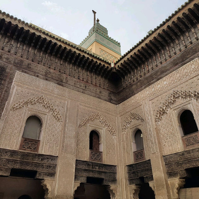 Madrasa Bou Inania in Fez 🇲🇦