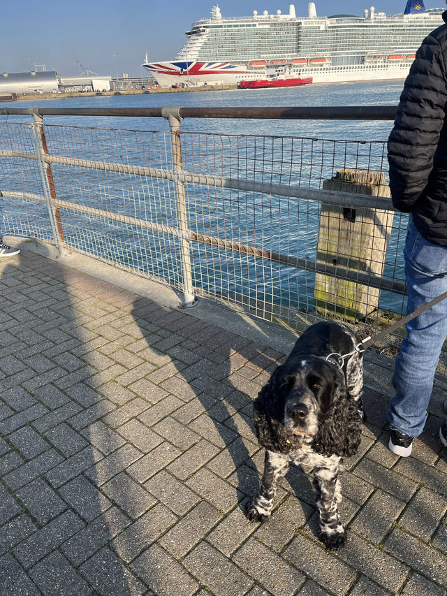Waves of History at Southampton Port