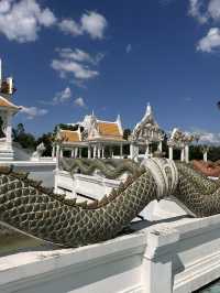 White boat temple - hidden gem in Surat Thani