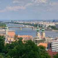 Budapest on the banks of the Danube
