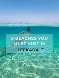 🌟5 best Lefkada Beaches: Ionian Treasures of Turquoise and White