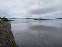 Skye Bridge and the village of Kyleakin 