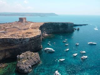 馬耳他的如畫科米諾島