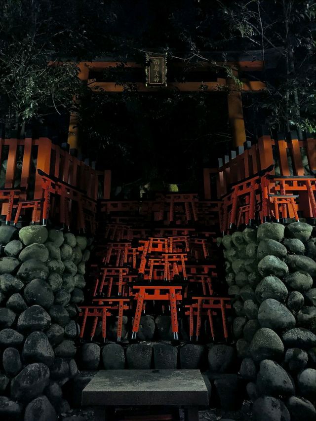 Fushimi Inari at night - unique experience!