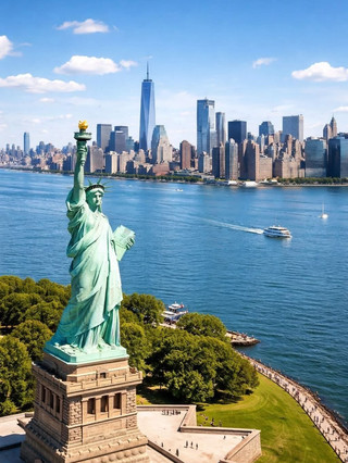 The Symbol of Freedom: Statue of Liberty, New York City 🗽✨
