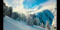 Alpine scenery in all four seasons.