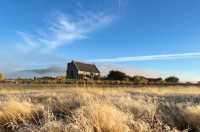 Lake Tekapo in autumn