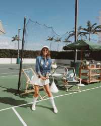 Tennis Nostalgia at @wsouthbeach's Summer Camp