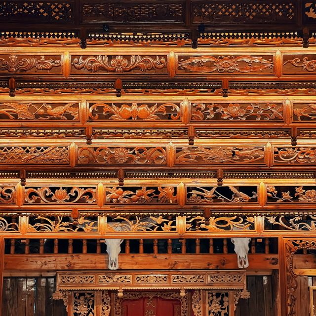 Beautiful ancient Chinese town 