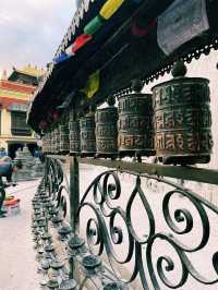 尼泊爾中華寺的雕刻和裝飾