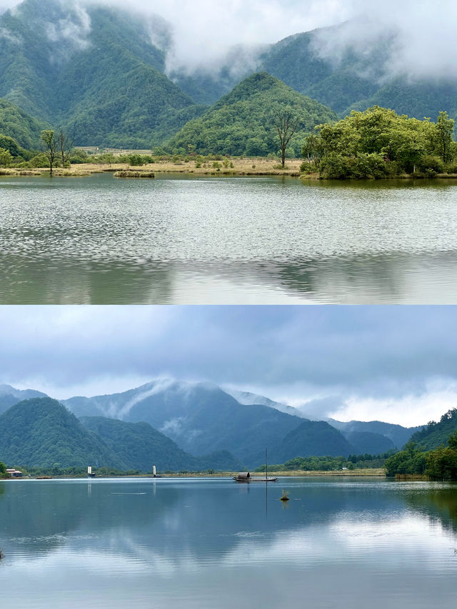 神農架丨總要來一趟大九湖吧，人間山水畫