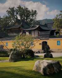 原來寺廟可以這麼美—寧波雪窦寺