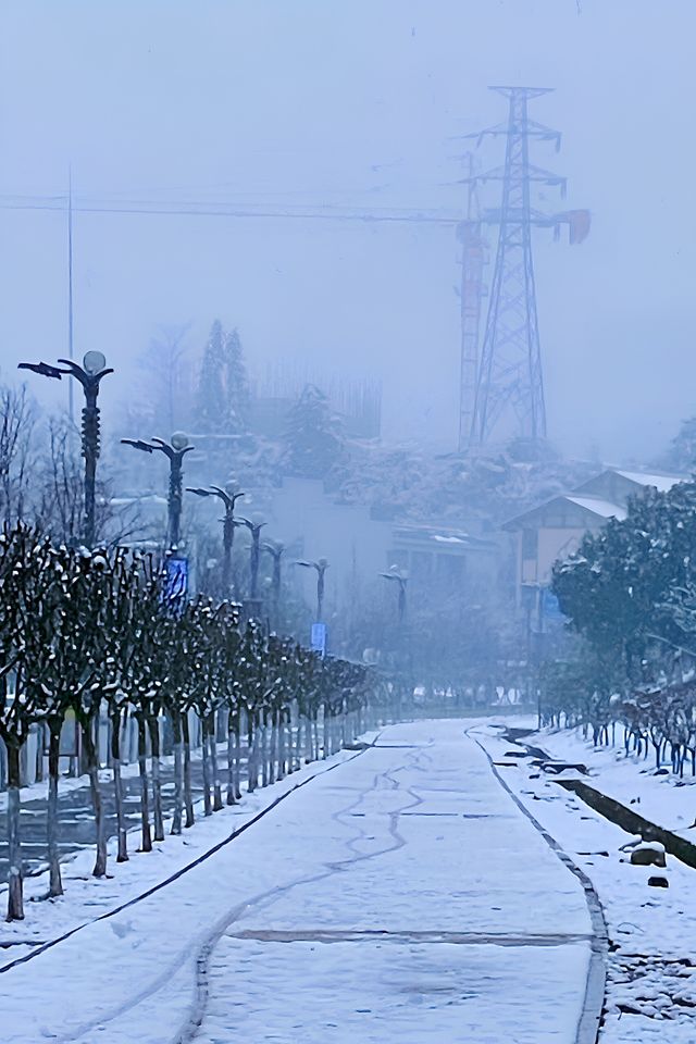 在宜春遇見最美的雪景！