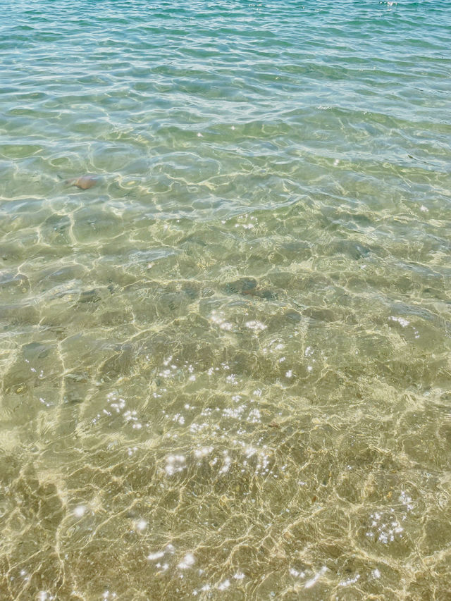 深圳海貝灣：免費而幽靜的小眾沙灘玻璃海