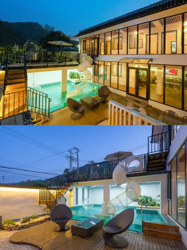 位於京郊懷柔神堂峪附近的民宿,推薦給清明五一假期有度假安排的朋友們