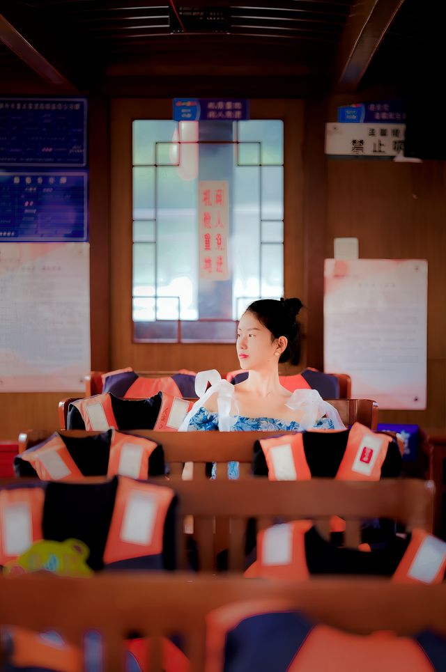 我在閬中包了一艘遊船·閬中嘉陵江