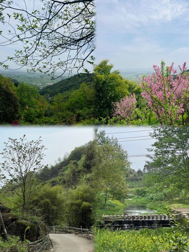 彭州葛仙山下的6公里野趣徒步之旅