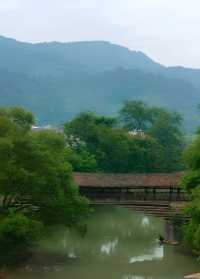 古村落的風雨橋，歲月的見證者