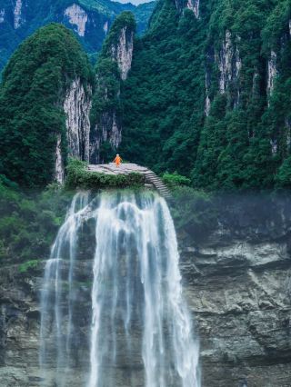 The high-speed train takes you directly to the 'fairyland on earth' that one can never visit enough times