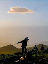 東靈山夜爬星辰大海觸手可及