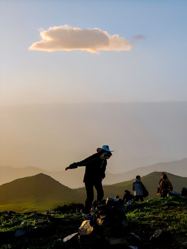 東靈山夜爬星辰大海觸手可及