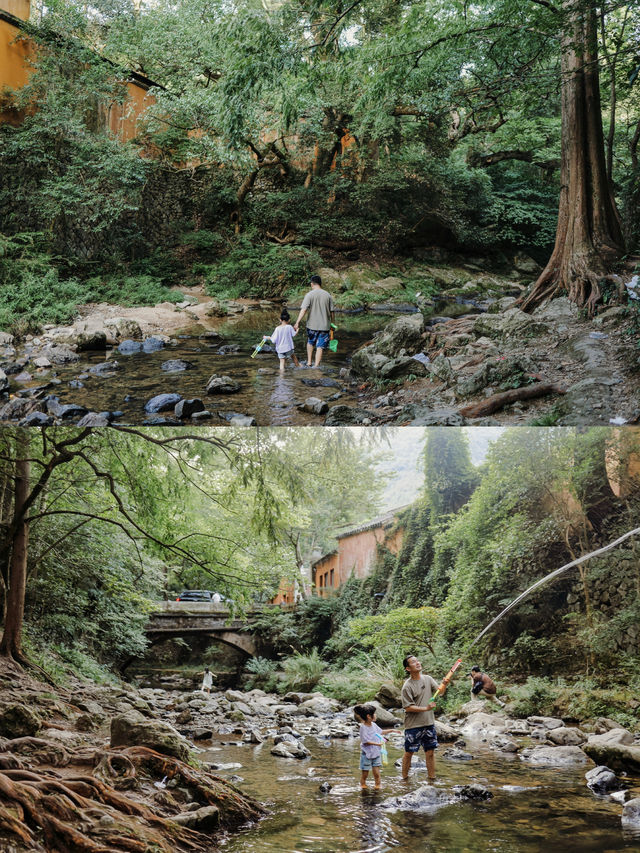 在千年古寺旁玩水是什麼體驗