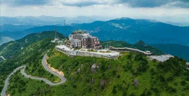 九仙山：風景真不錯！。