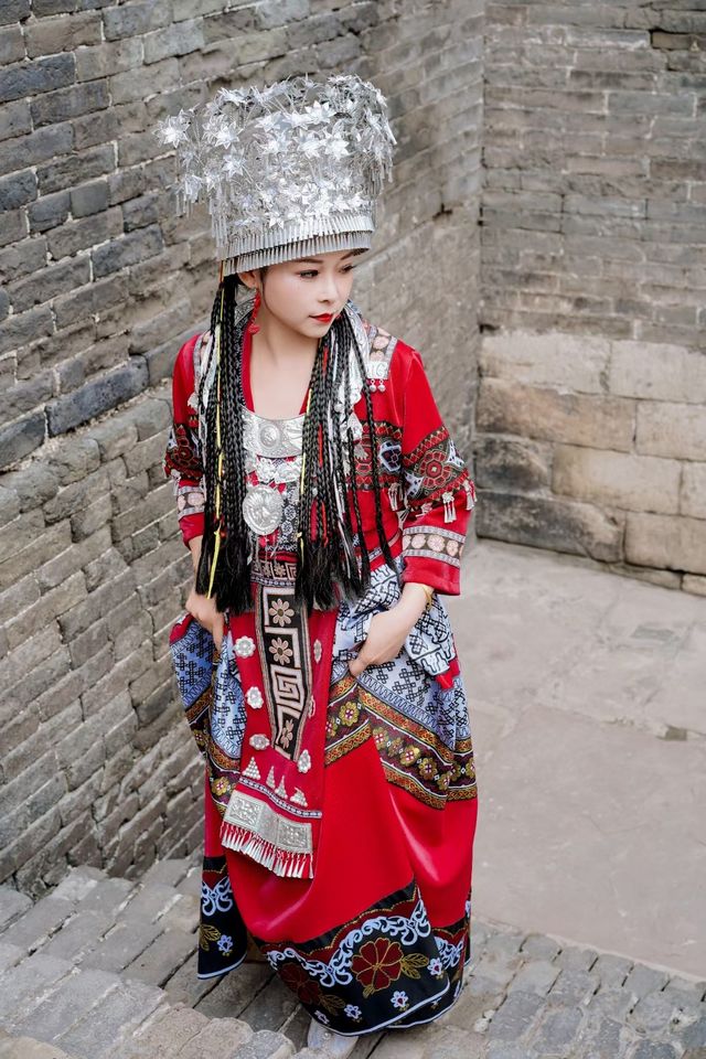 古城  美女  旅行攝影。