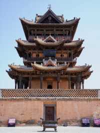 山西運城秋風樓，漢武帝打卡過的古建築。