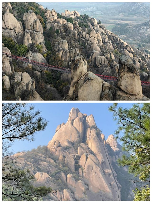 嵖岈山風景區自然景色猶如童話世界般美麗。
