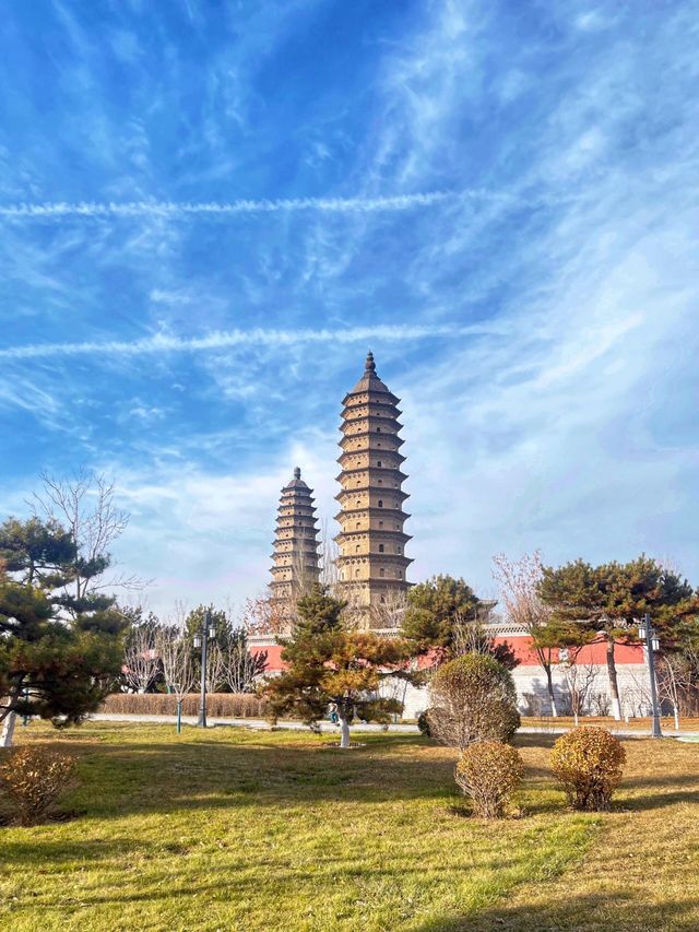 太原雙塔寺，歷史感撲面而來