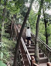 洛帶金龍長城，一起爬山看風景