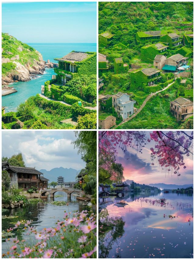 仙島×梯田｜浙江秘境四重奏之旅 