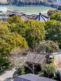 在常州春秋淹城，穿越時空做個古風小仙女