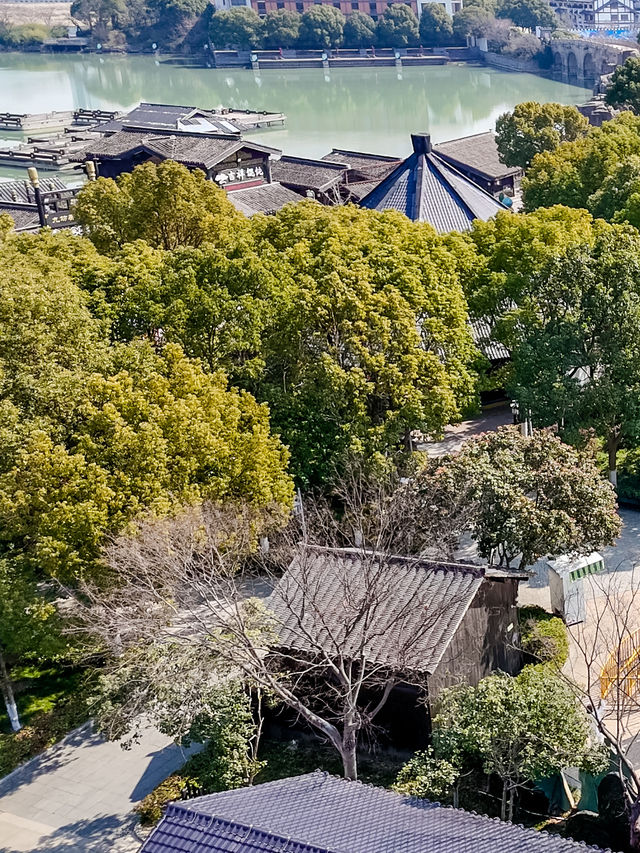 在常州春秋淹城，穿越時空做個古風小仙女