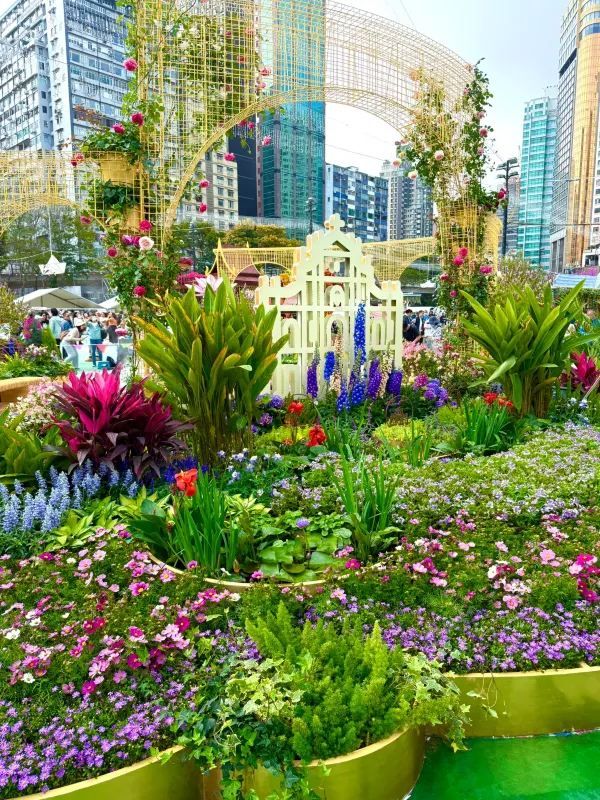 🌺香港維多利亞港花卉展2025：仿佛童話世界的美麗盛宴🌺