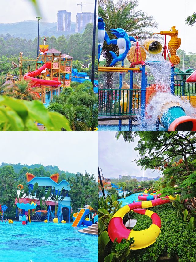 假期玩水清遠熹樂谷一站式湊仔